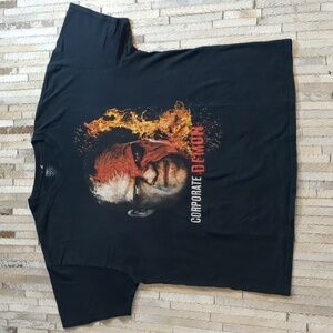 WWE Vintage‎ Kane Corporate Demon Black Rare Authentic T-Shirt